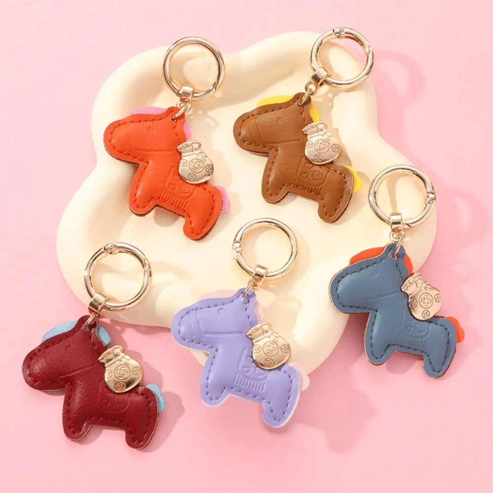 Handmade Small Horse Keychain