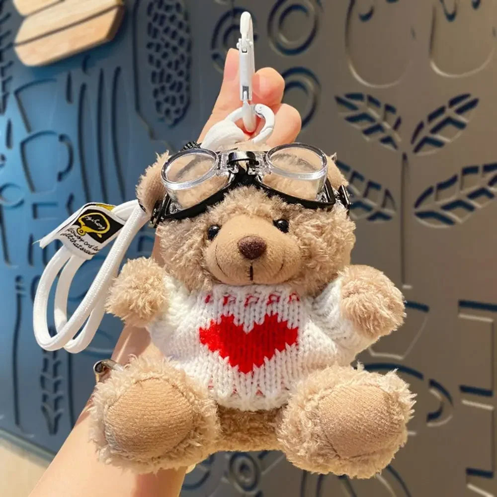 Cute Teddy Bear Keychain