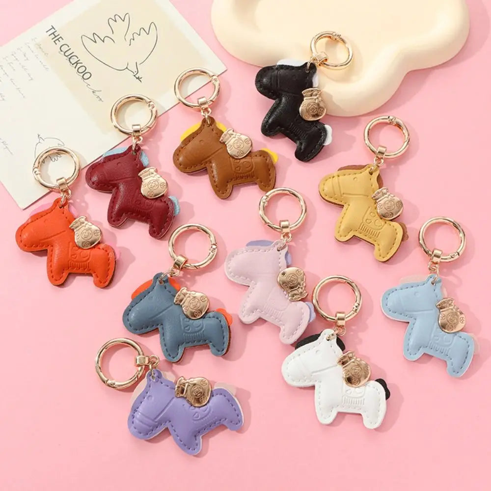 Handmade Small Horse Keychain