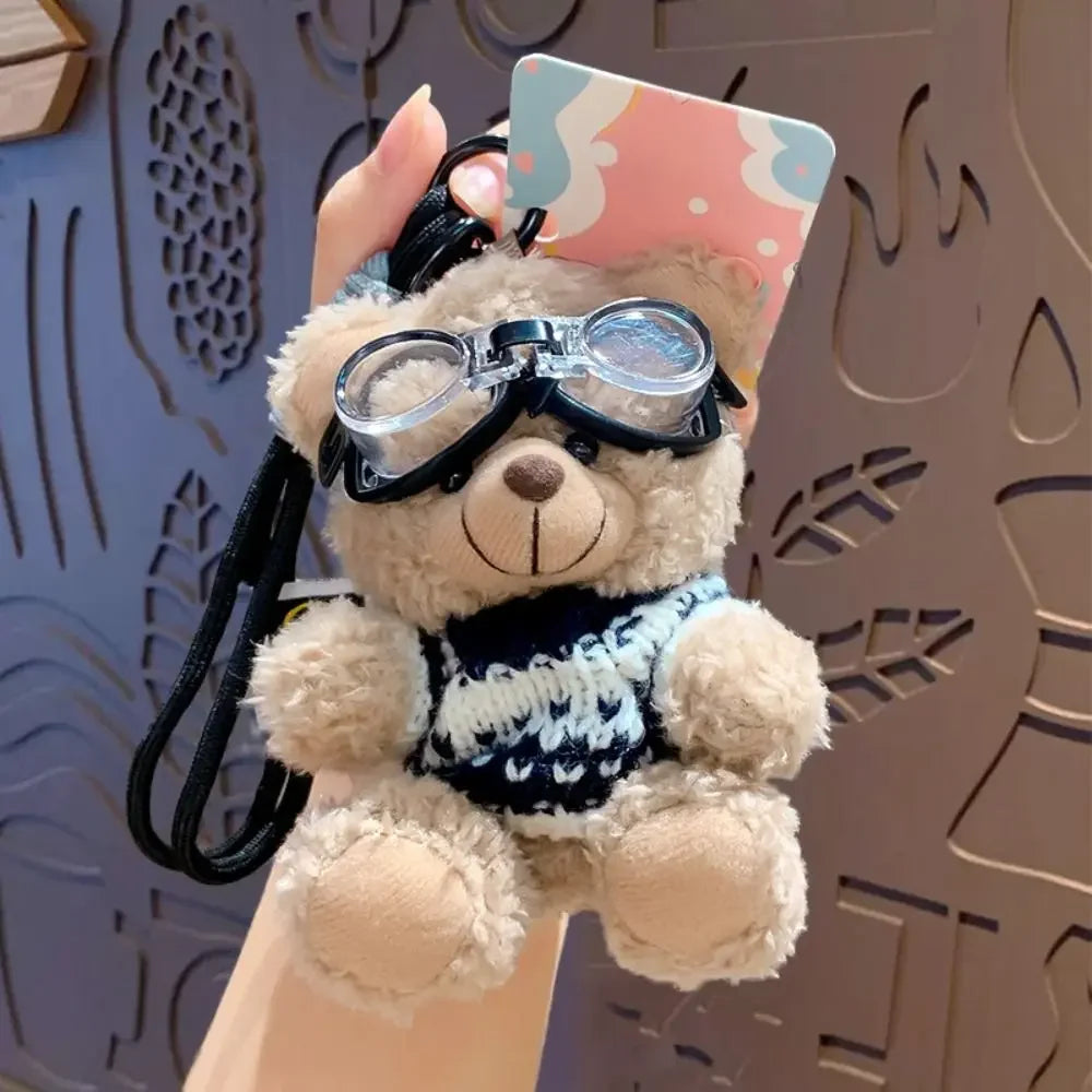 Cute Teddy Bear Keychain