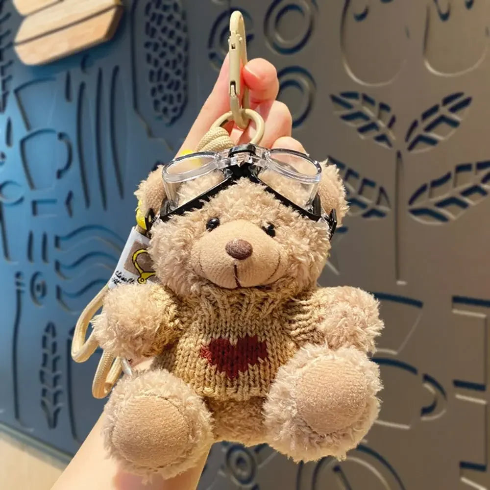 Cute Teddy Bear Keychain