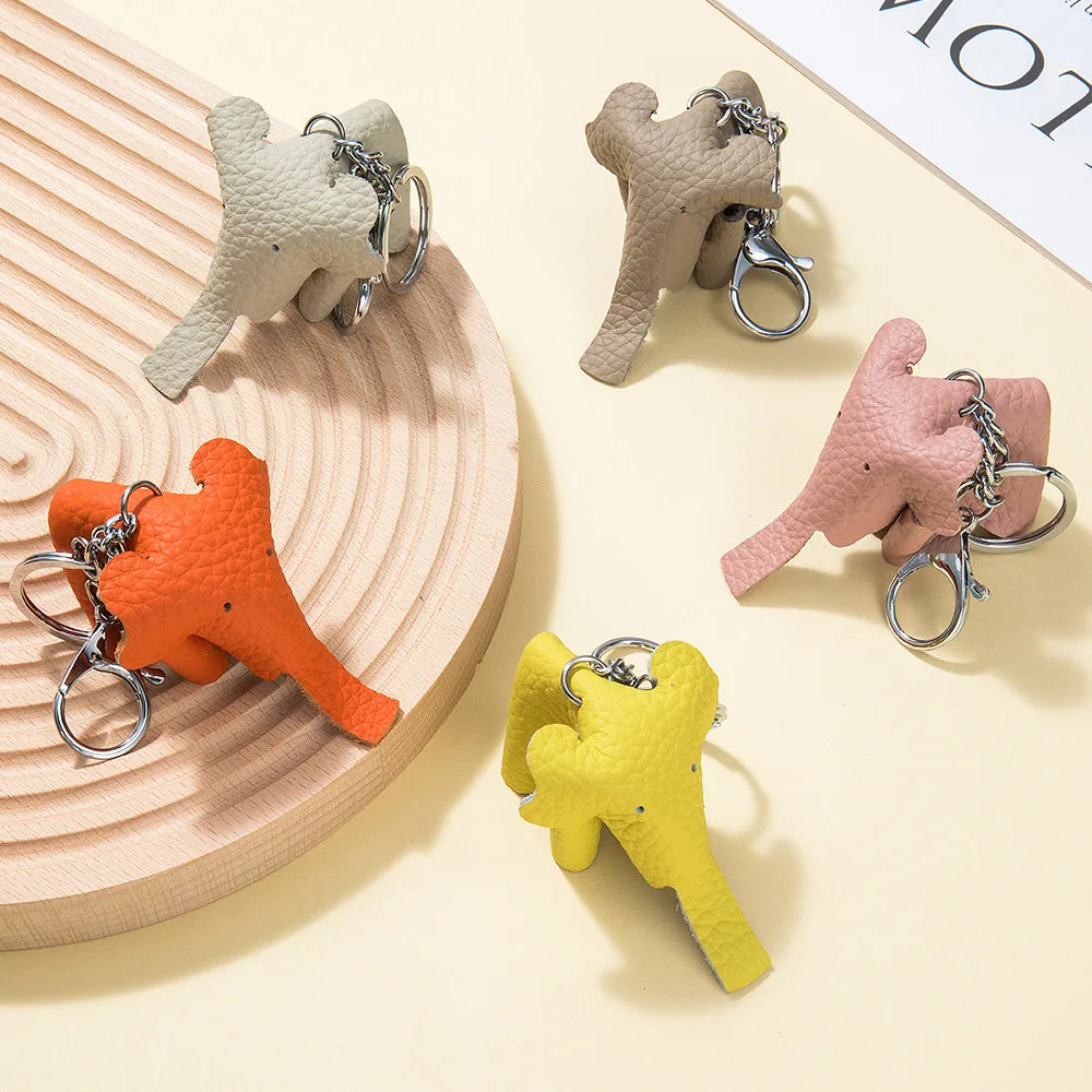 Cute Elephant Keychain