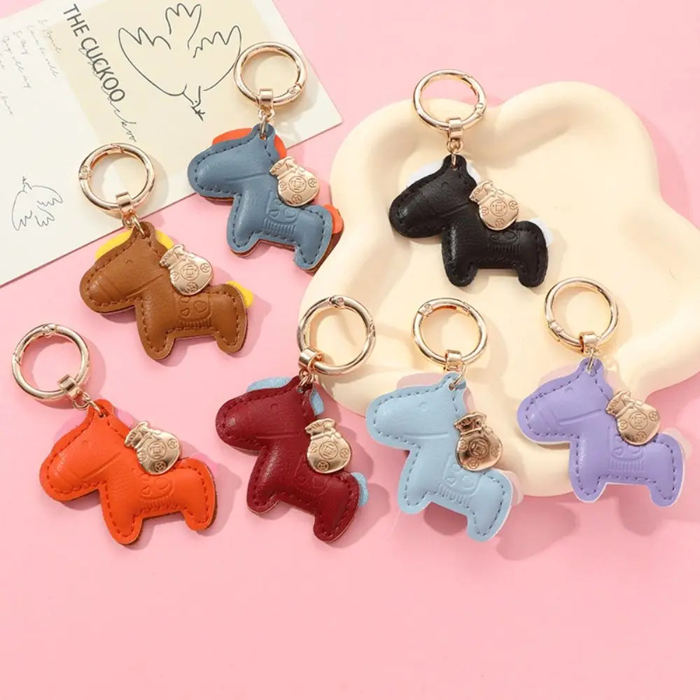 Handmade Small Horse Keychain